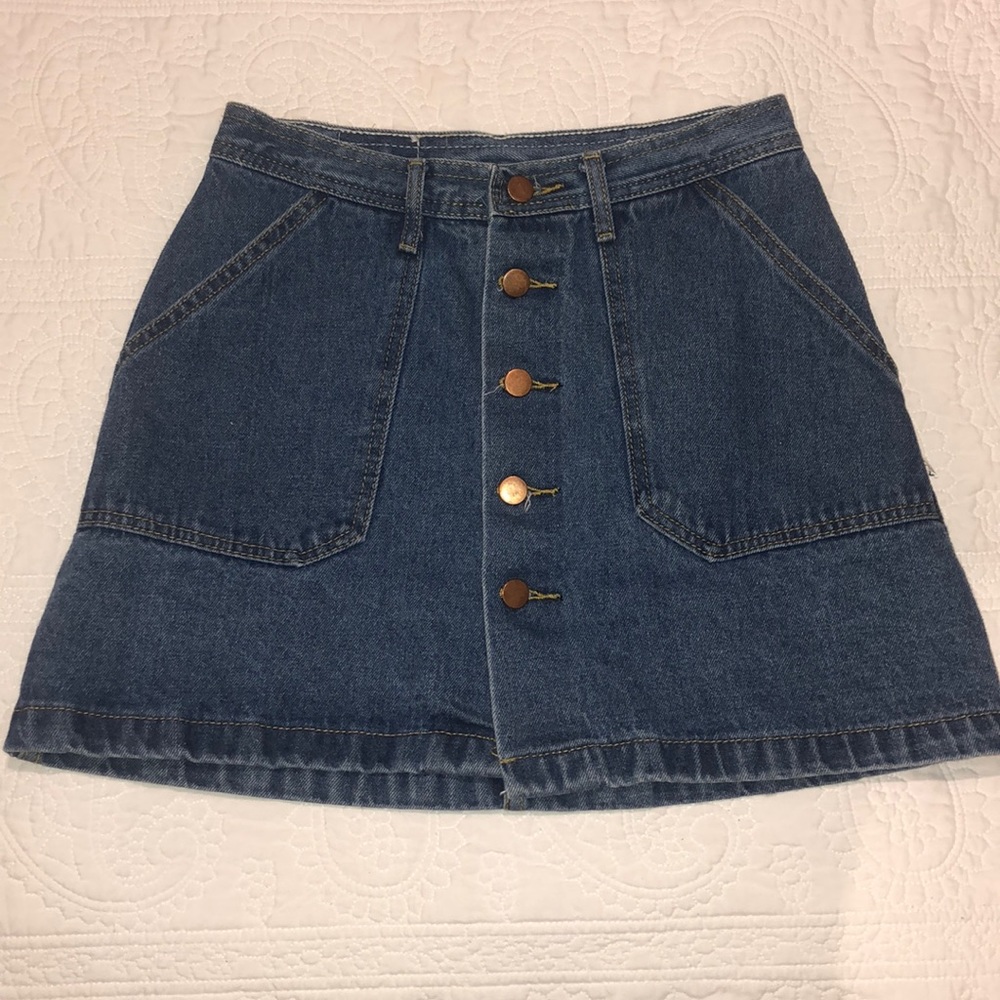 Denim skirt